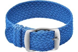 ULLCHRO Nylon Cinturini Orologi Alta qualità Perlon Intrecciata Tela di canapa Orologi Bracciale NATO - 14, 16, 18, 20, 22mm Cinturino Orologio Fibbia Dell'acciaio Inossidabile