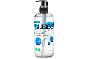 Lubido Original Vattenbaserat Parabenfritt Intimt Gelglidmedel - Jumbo 500 ml