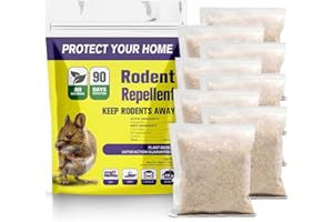 Sanspest Anti Souris et Rats Puissant, Repulsif Souris, Anti Rat, Repulsif Rat,Repulsif Rongeur pour Voiture, Anti Rongeur Interieur, Mieux Que Ultrason Souris et Rats, 8 PCS