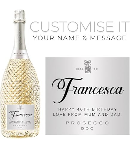 Personalized Wine Bottle Labels - Congratulations - View #10