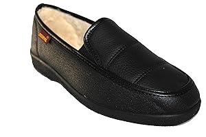 RODEVIL Zapatilla Caballero cómodas con Forro Borreguillo. Ideales para Gente Mayor
