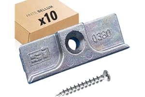 ANTE BELLUM Siegenia TS Tipo 380 - Chapa de cierre (10 unidades, también 0380, también A0380)