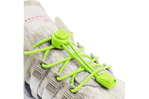 INMAKER Sznurowadła bez wiązania dla dorosłych i dzieci, elastyczne sznurowadła do butów sportowych, okrągłe sznurowadła