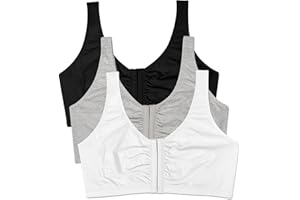 Fruit of the Loom Women's Plus-Size Sport Bra, Semi-Sheer (Pack of 2)