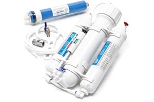 Naturewater 3-stopniowa odwrócona osmoza RO - 190 l/dzień 50 GPD - Demineralizacja osmozy - System odwróconej osmozy Filtr do wody pitnej