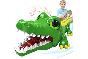 Pmgud Giocattolo Telecomandato con Controller 2,4 GHz, Giocattolo RC Coccodrillo Ricaricabile con Modalità Programmazione e Modalità Caccia a Infrarossi, Adatto per Bambini di Età Superiore ai 3 Anni