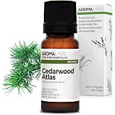 Huile Essentielle De Cèdre De L'Atlas Bio Voshuiles - 10ml, 100% Pure Et Naturelle