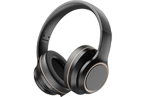 BPULS Xunpuls Bluetooth Kopfhörer mit aktiver Geräuschunterdrückung, kabelloser Kopfhörer Bluetooth 5.0 mit Hi-Fi-Tiefbass,mit schneller Aufladung,15 Stunden Spiezeit, mit Mikrofon für Reisen, PC, Handys