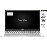 ASUS VivoBook (15,6 Zoll HD Matt) Notebook (Intel Dual Core ,4 GB RAM, 500 GB HDD, mit Windows 10 Professional ,Office ,Inkl.