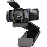 Logitech Webcam C920S Pro HD, Camera for PC/Mac/Xbox, 1080p | Full HD 1080p at 30fps,HD Autofocus, RightLight 2 Auto Correcti