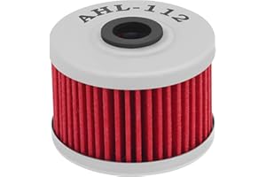 AHL 112 Oil Filter for Kawasaki KLX250S 250 2006 2007 2009 2012-2014 KLX300R KLX300 R 300 1996-2008 KLX110 110 2002-2016# 52010-1053
