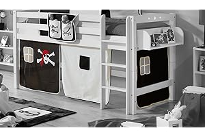 TiCAA Motiv Vorhangstoffe für Hochbetten