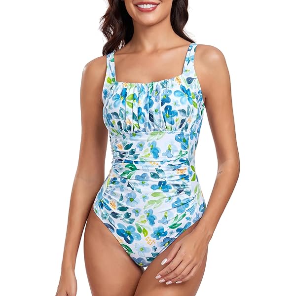 Costume Con Volant Donna FGUUTYM Borat Costume Da Bagno Bianco Da