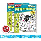 Sticker Hidden Pictures Doğa Puzzle (İki Kitap)