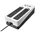 Eaton 3S 550B UPS - Off Line Uninterruptible Power Supply - 3S550B - 550VA (6 BS outlets, USB, Quiet, Shutdown software) - USB Interface (cable included) - Black&White