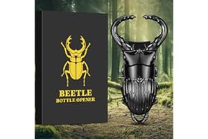 LKKCHER DESIGN Apribottiglie da Birra per Coleotteri, Idee Regalo Uomo Originale, Regalo Uomo, Regali Divertenti Gadget Utili, Regalo Uomo Compleanno Regali di Natale per Marito Figlio Fidanzato Papà