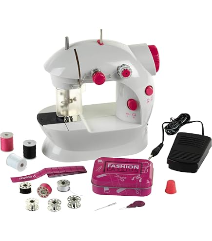 Machine à Coudre Portable 14 Points Machine à Coudre Outbit Débutants - 14 Points Différents - Portable Avec Pédale - Double Fil - 2 Vitesses - Idéale Enfants Et Adultes Machine Coudre Portable 14 Points