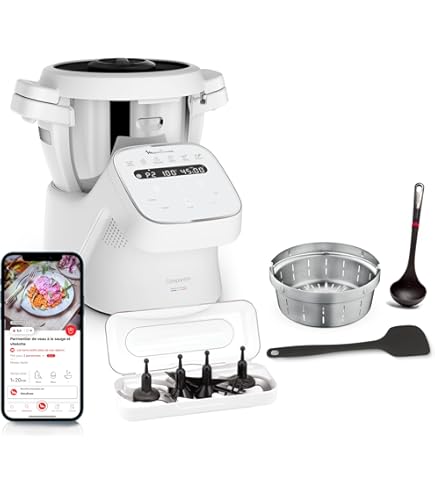 Moulinex I-Companion XL HF9081N Robot de Cocina 4.5L 1550W Blanco