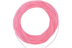 Maxcatch Weight Forward Floating Fly Line 100ft Yellow, Orange, Teal Blue, Moss Green (2F,3F,4F,5F,6F,7F,8F) (Pink without loop, WF5F)