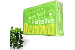 Renova 200072944 Sensitive - Fazzoletti Tascabili, 6 fazzoletti, Bianco, 22 x 21 cm