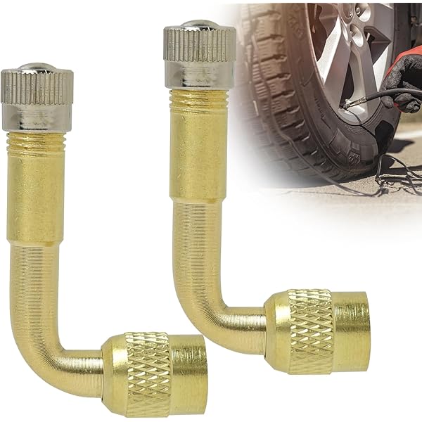 Extension Valve Coudée, Coude Pour Valve Pneu, Valve Coudé Moto, Extension De Va