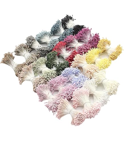 Fil Chenille Avec Ruban Kit Créatif 300 Cure-pipes + 20 Tiges Fleurs - Couleurs Vert/jaune/marron - Pour Tournesols Et DIY Cure Pipe Chenille