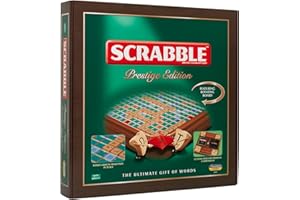 GENERIC Scrabble Prestige Edition: The Ultimate Gift of Words | Classic Games | For 2-4 Players | Ages 10+