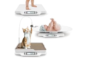 TBRFP Weighing Scales for Cats,Multifunctional Baby Scale,Baby Weight Scale up to 66 Lbs with Hold Function,Accurate Digital Scale for Infants,Toddlers,Pet,Cat Scale