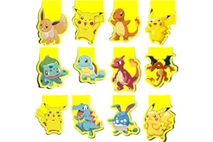 SHENGRUILI 12 segnalibri magnetici per bambini e studenti, con simpatici animali