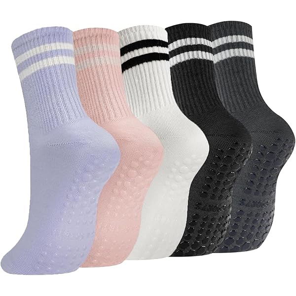 Rutsch feste Damen Fitness Socken Übung Profession elle einfarbige Mesh atmungsa
