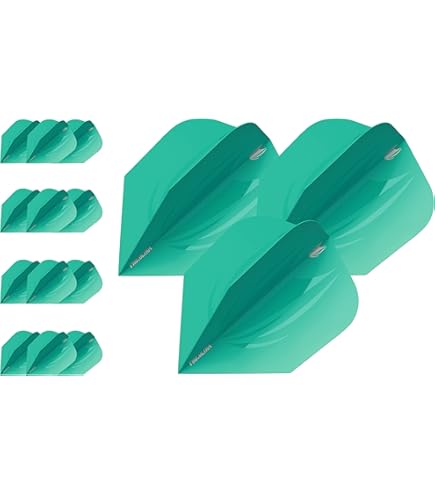 8 Flight Dart Flights Tränenform - 3er Set Made In Japan Für Dartpfeile