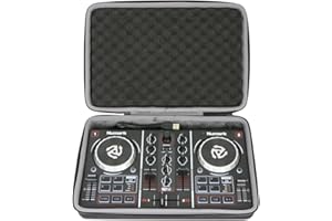 co2CREA Dur Étui de Voyage Rigide Housse Cas pour Numark Party Mix Contrôleur DJ 2 Voies(boîte seule) (Numark Party Mix II)