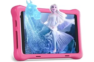ULIST Tablette pour Enfants avec WiFi Android 8 Pouces 32 GO et 2GO de RAM avec contrôle Parental Android 11(Pink)