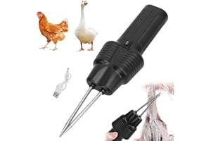 HUIKUANGEU Spiumatrice Elettrica per Piume di Pollame,Macchina spennapolli Portatile,Spiumatrici per Polli Portatili,Rimozione Elettrica di Piume per Pollame,per Oca,Tacchino,Anatra