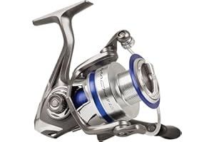 Shakespeare Mulinello da spinning Mach II - corpo leggero in grafite, rotazione fluida, rondelle di trascinamento precise in feltro e design stabile del rotore - 2000-4000 Dimensioni