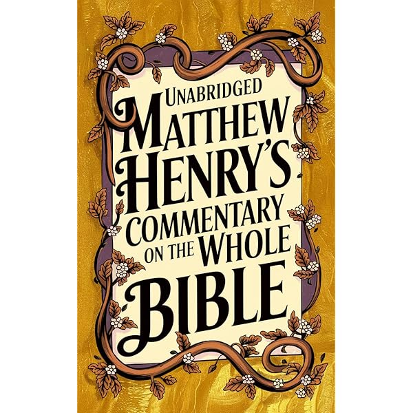 Matthew Henry's Complete Commentary on the Bible: First Kings