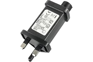 SIGANDG 31V 3.6W Transformer Plug IP20 Power Supply Adapter with 8 Lighting Modes, Timer and Memory Function for Christmas Tree Lights, Icicle Lights, Fairy Lights, Colourful Lights, Flashing Lights
