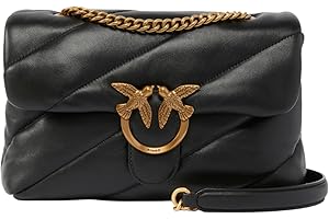 Pinko Love Puff Classic Cl Sheep Nappa, Borsa Donna, Taglia Unica