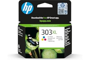 HP 303XL Tri-color High Yield Original Ink Cartridge (T6N03AE) - Works with: HP ENVY Photo 6220, 6230, 6232, 6234, 7120, 7134, 7830, ENVY Inspire 7220e, 7221e, 7224e, 7920, 7924e, Tango X Printers