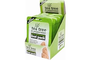 LOGYUA 5x Tea Tree Peppermint & Shea Butter Foot Treatment Packs