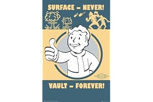 GB eye, Fallout 4, Vault Forever, Maxi Poster, 61 x 91,5 cm