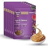 BARK OUT LOUD- Wet Cat Food | Fresh Tuna & Chicken | Taurine | Salmon Oil- Omega Taurine| Gravy Cat Food for All Breeds | Pac