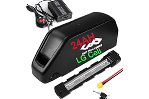 HXRFOAK UPP Ebike battery 52V 24AH long range Lithium electric bike battery for 1500W 1000W 750W 500W 250W Motor, bafang bbshd,ebike convision kit