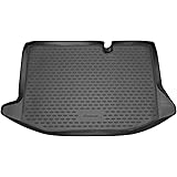 Novline MAT013 Custom Tailored Fit Black Rubber Boot Liner Tray Mat