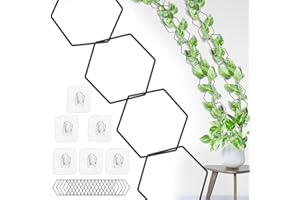 FENGQQKJ Kettenspalier für Kletterpflanzen Rankhilfe Wand Rankhilfen für Kletterpflanzen Rankhilfe für Kletterpflanzen Plant Wall Planters for Indoor Plants für Pothos Pflanze, Monstera, Efeu