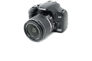 Canon EOS 450D SLR-digitalkamera (12 MP, LiveView, Kit inkl. EF-S 18-55 mm IS objektiv, bildstabilisering)