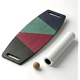 Denge Tahtası Balance Board &Ccedil;ift Fonksiyonlu Gym Board Rocket Board 73 x 31 CM Mavi-Siyah-Yeşil- Kırmızı