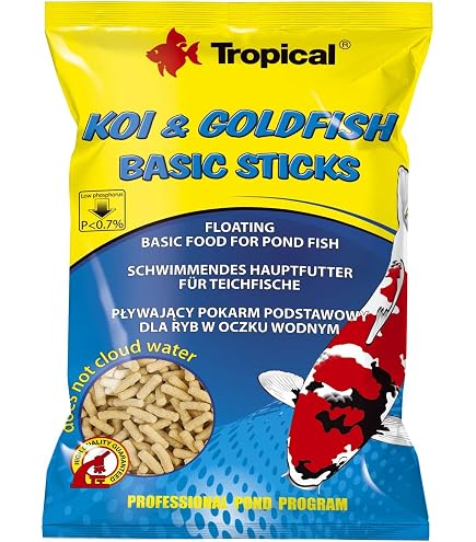 Nourriture Pour Poisson Bassin - Pond Sticks Mixed 1,6kg - Aliment Flottant Carpe Koï