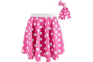 JOPHY & CO. Gonna Ragazze Bambine Plissettata Midi Versatile Vita Elastica