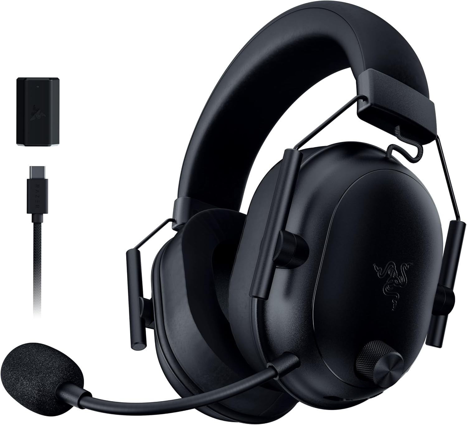 Razer BlackShark V2 HyperSpeed para PC - Auriculares para esports inalámbricos y ligeros (280 g, Micrófono HyperClear, Diafra
